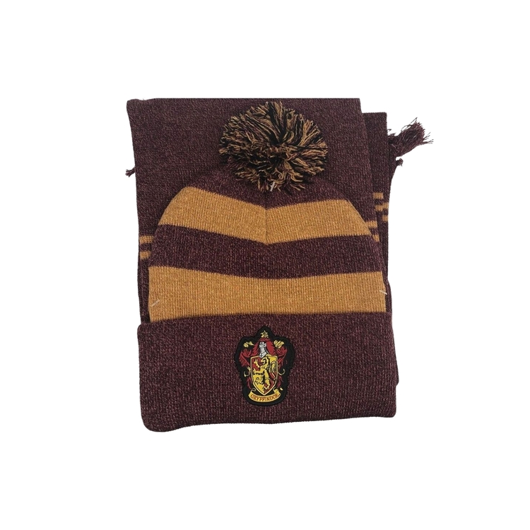 Product Harry Potter Gryffindor Hat and Scarf Set image