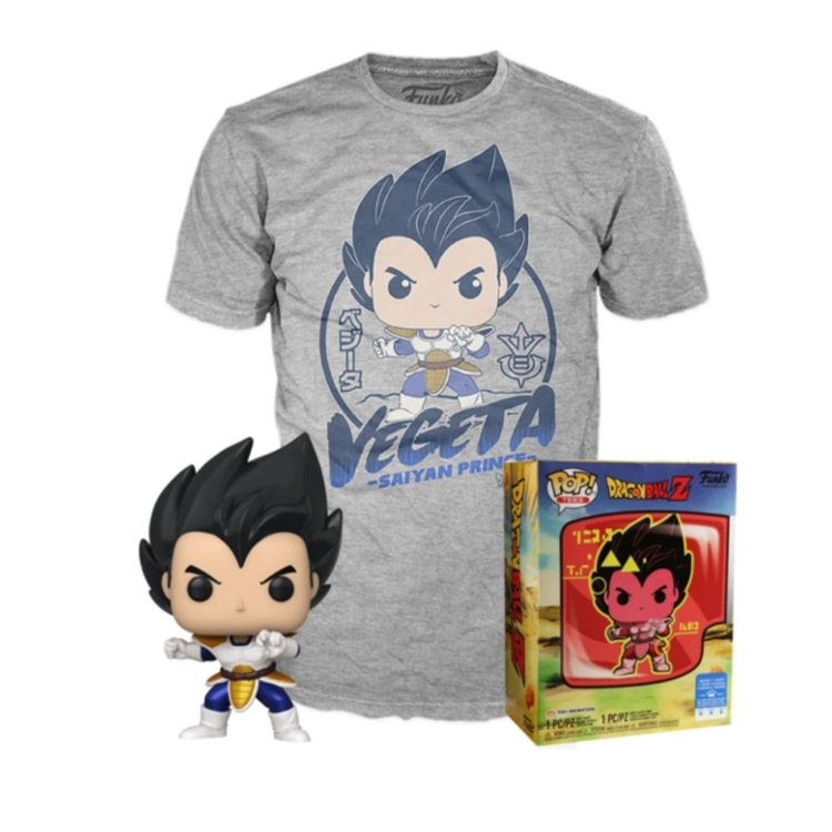 Product Funko Pop! And Tee Dragon Ball Z Vegeta image