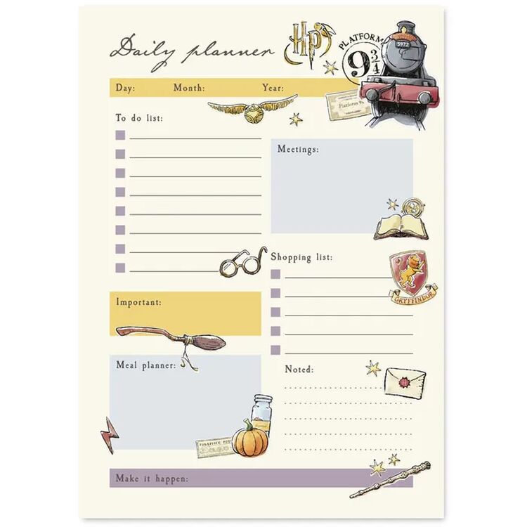 Product Harry Potter Every Day To Do Plan image