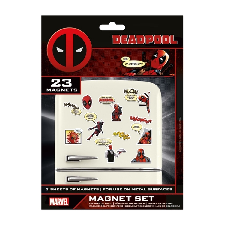 Product Marvel Deadpool Magnet Set image