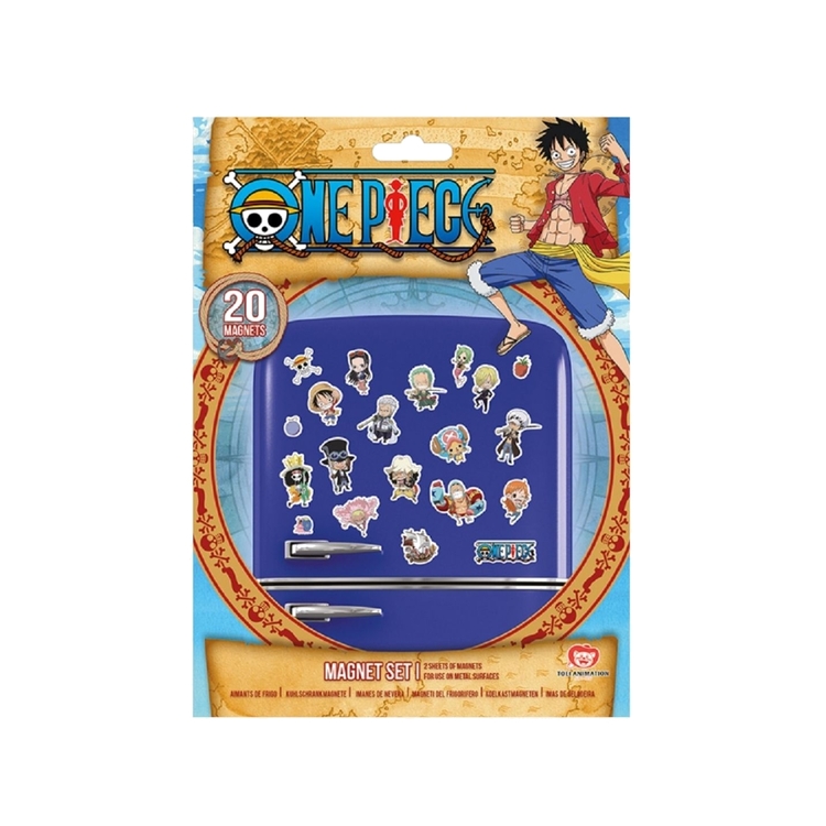 Product One Piece Chibi Magnet Set image