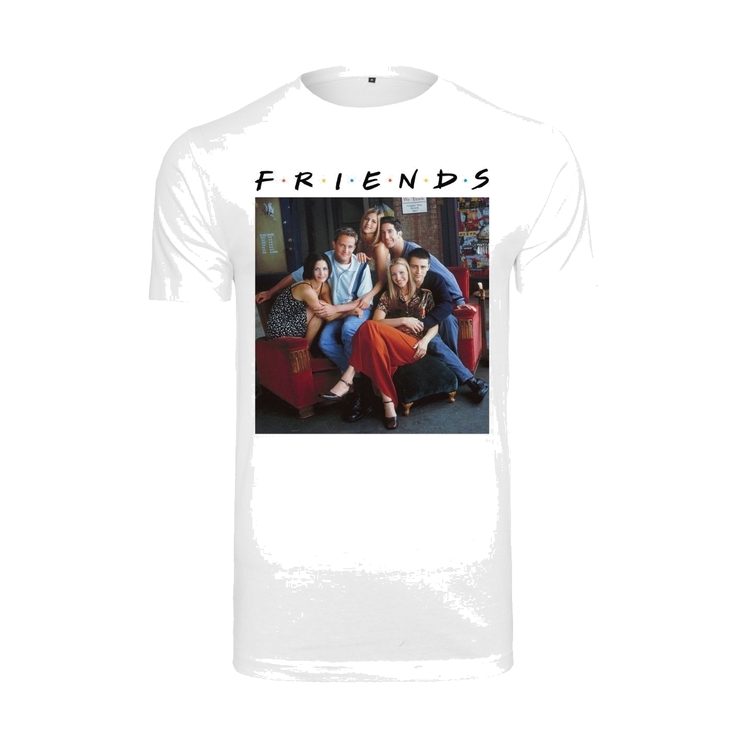 Product Friends Group Photo White T-Shirt image