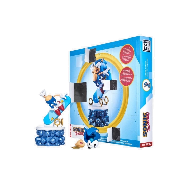 Product Sonic the Hedgehog Countdown Character Statue Advent Character Calendar image