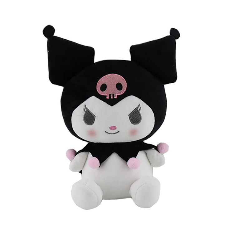 Product Sanrio Kuromi Pink Skull Kawaii Plush image