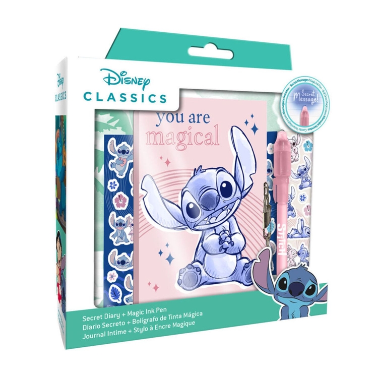 Product Disney Stitch Secret Diary And Magic Pen image