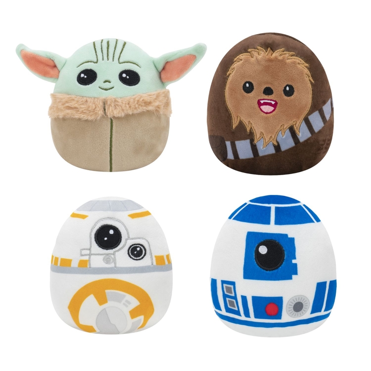 Product Λούτρινο Star Wars Squishmallow (R2-D2,BB-8,Grogu,Chewbacca)(Τυχαία Επιλογή) image