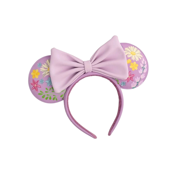 Product Loungefly Disney Minnie Emboidered Flowers Headband image