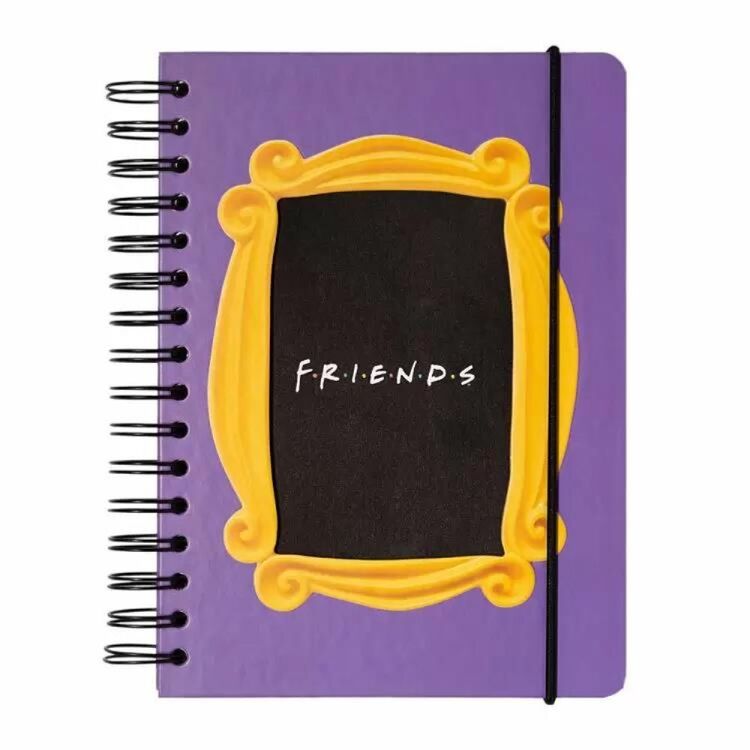 Product Friends Spiral Notebook image