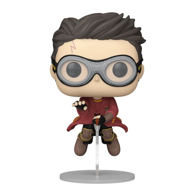 Product Funko Pop! Movies: Harry Potter Prisoner of Azkaban Harry with Broom (Quidditch) image