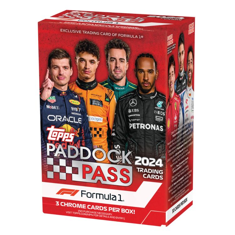 Product Topps Formula 1 Paddock Pass Value Box image