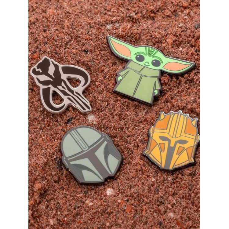 Product Star Wars The Mandalorian Enamel Pin Badges image