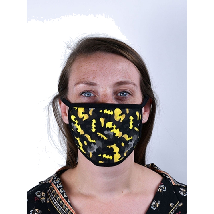 Product Batman Camo Yellow Set Of 2 Face Covering image