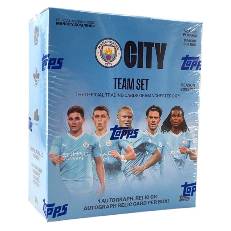 Product Topps 2023-24 Manchester City Official Team Set image