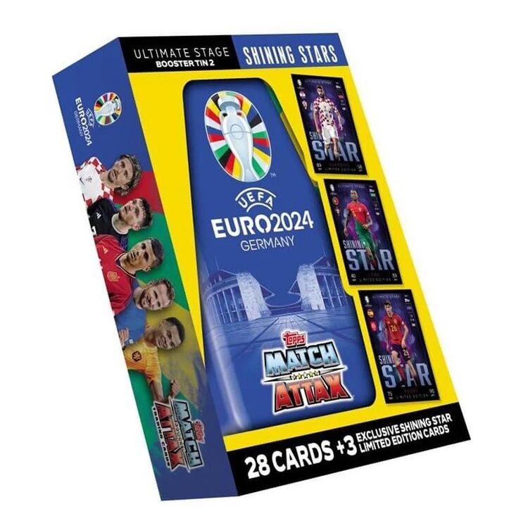 Product Topps EURO 2024 Match Attax Booster Mini Tin (Τυχαία Επιλογή) image