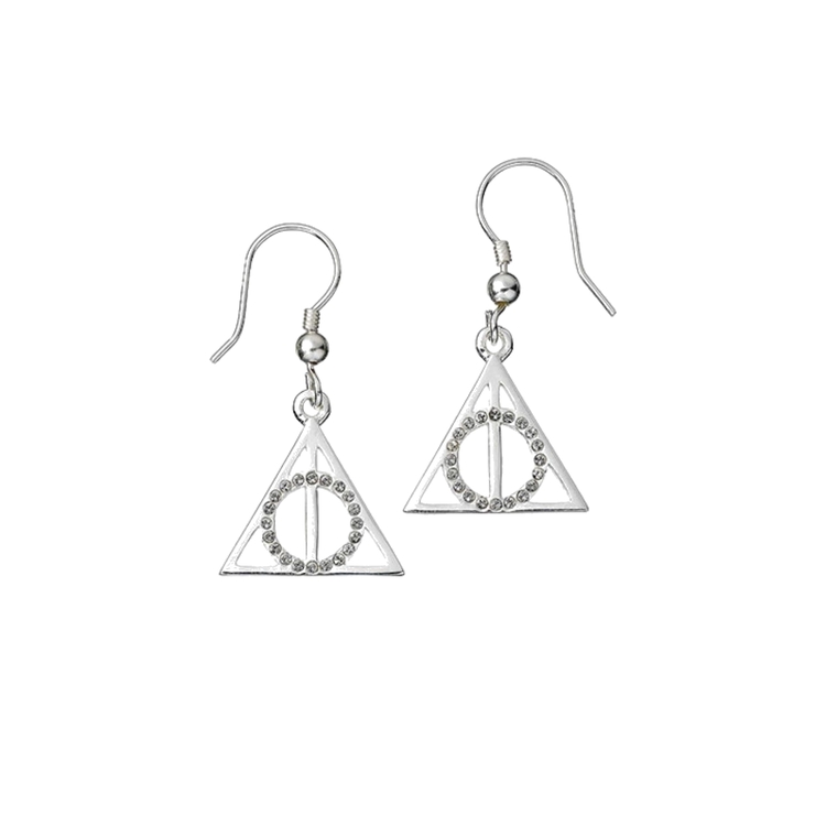 Product Harry Potter Deathly Hallows Earrings With Crystals image