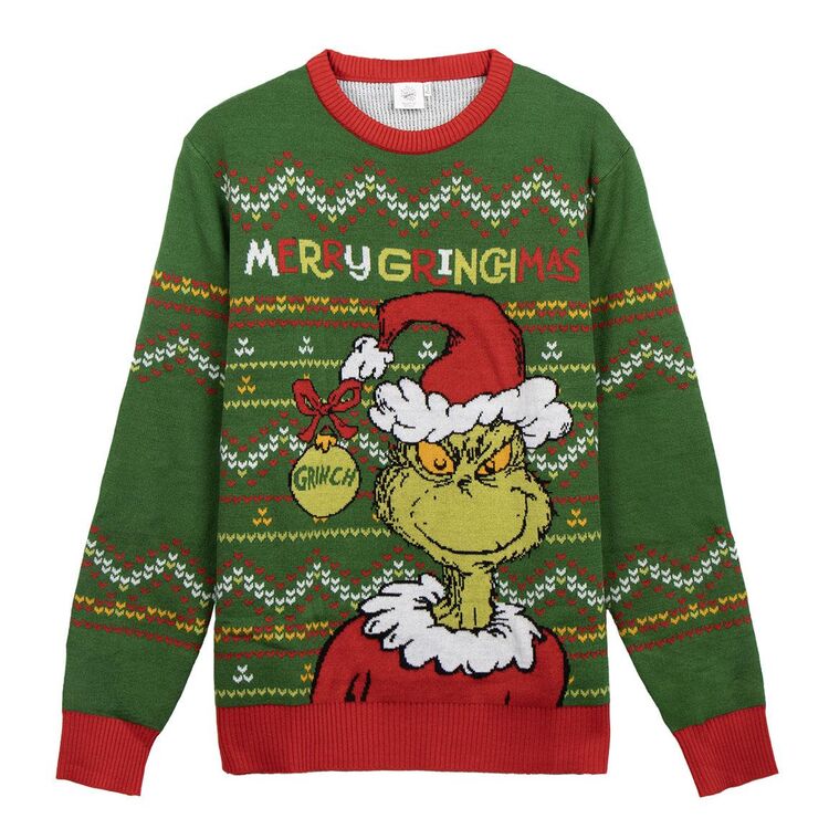 Product Χριστουγεννιάτικο Πουλόβερ Disney Knitted Jersey Christmas Grinch (Ugly Sweater) image