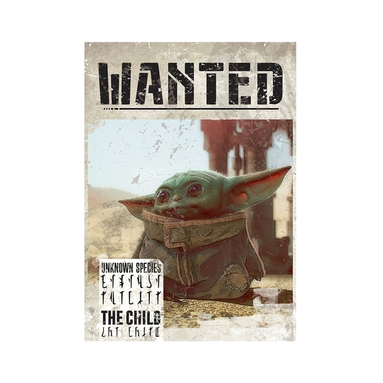 Product Star Wars The Child Wanted Mandalorian Poster image