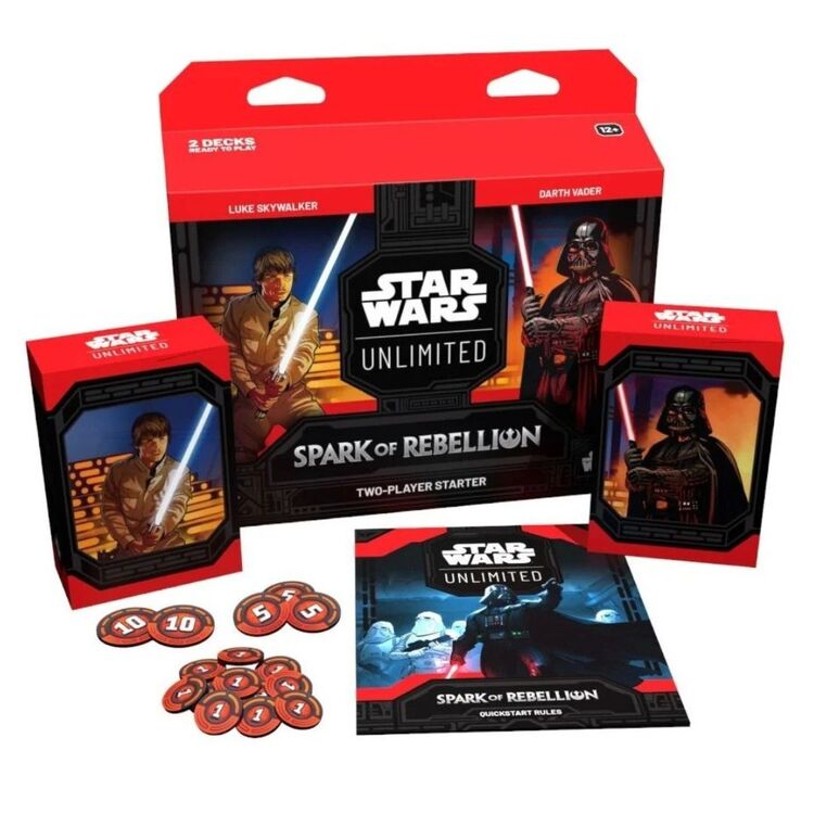 Product Star Wars Unlimited Spark of Rebellion Two-Player Starter Pack image