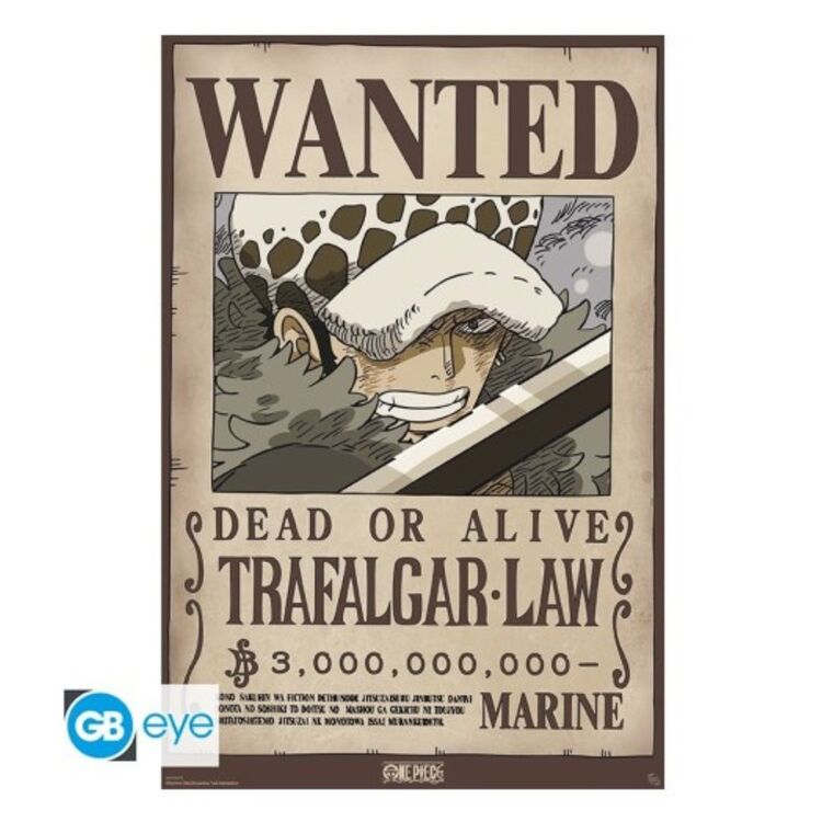 Product Αφίσα One Piece Wanted Wanted Law Wano image