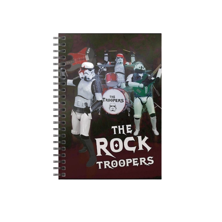 Product Star Wars Original Stormtrooper Notebook Rock Troopers image