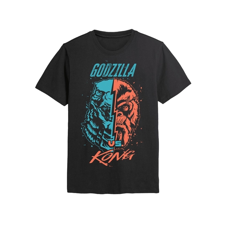 Product Godzilla vs Kong Split T-shirt image