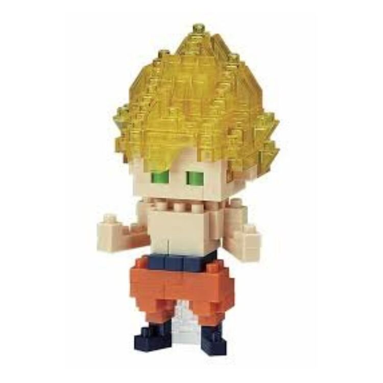 Product Bandai Nanoblock  Dragon Ball Son Goku super saiyan Building Block Figure image