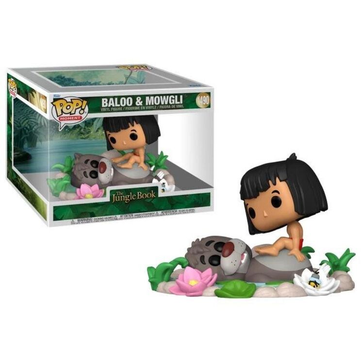 Product Funko Pop! Moment Disney The Jungle Book Baloo & Mowgli image