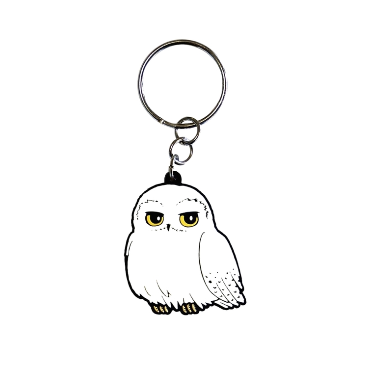 Product Harry Potter Hedwig Rubber Keychain image