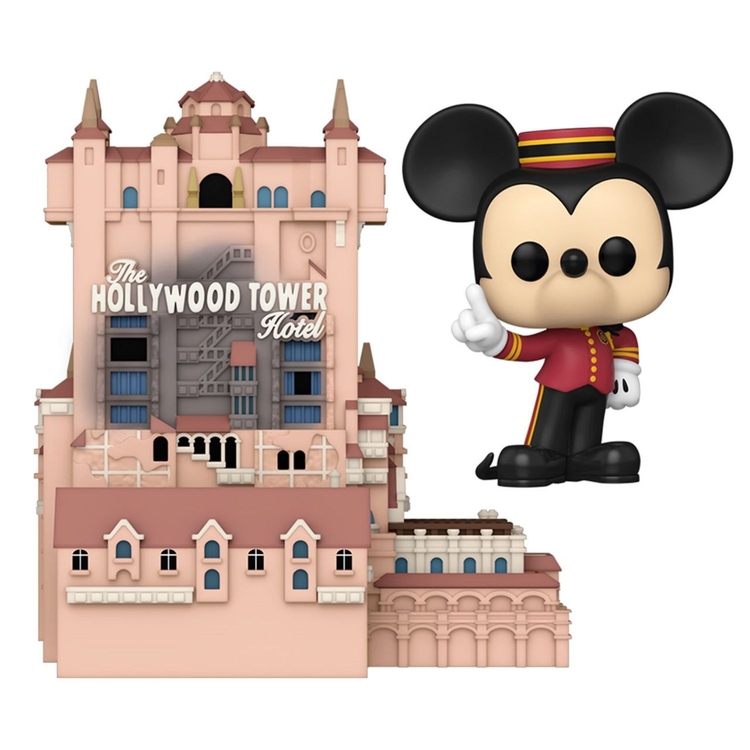 Product Funko Pop! Town: Disney 50th Anniversary Hollywood Tower Hotel and Mickey Mouse image