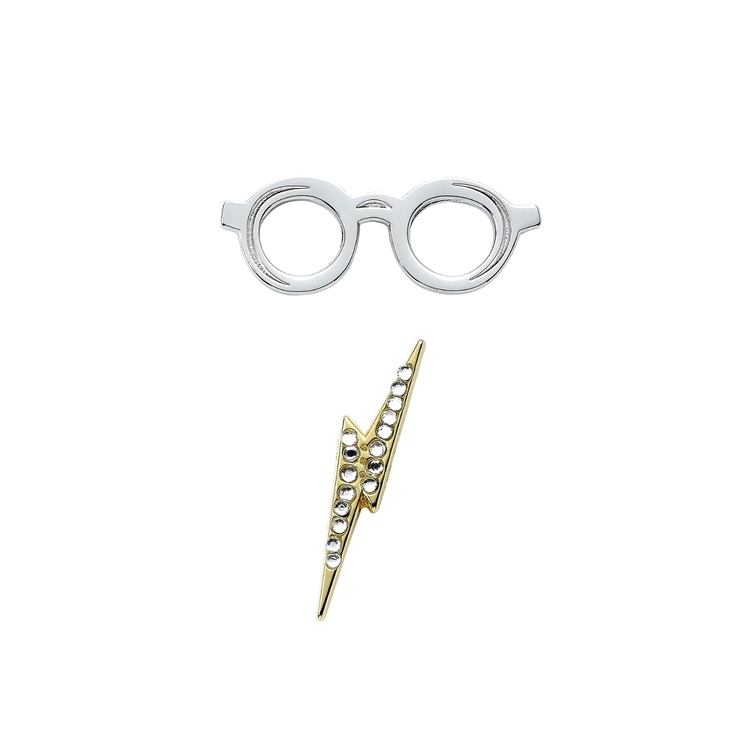 Product Harry Potter Glasses and Lightning Pin Badge image