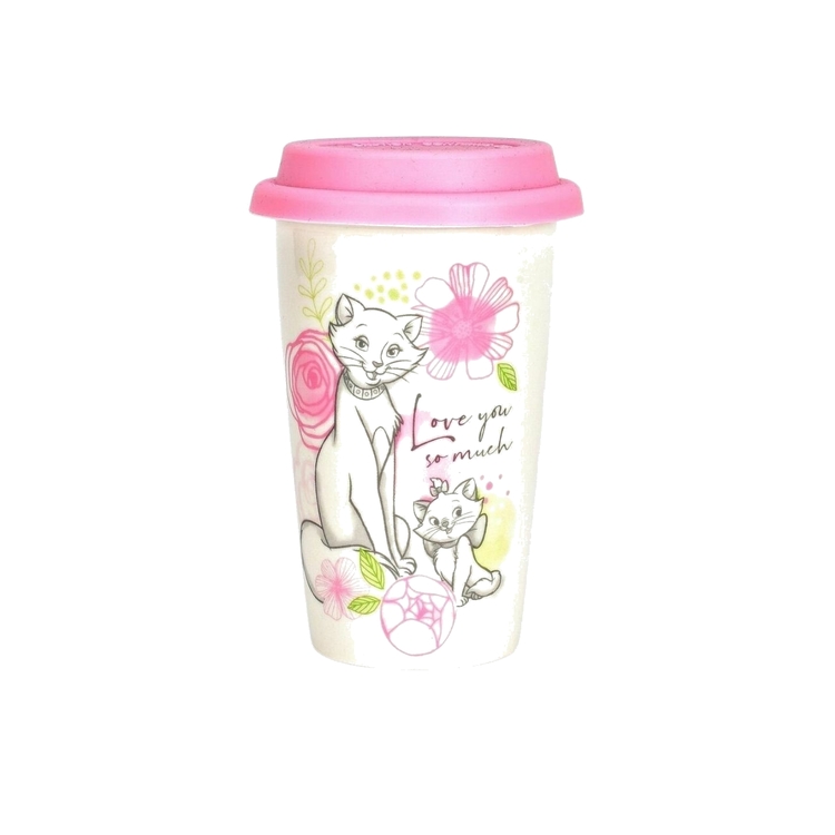 Product Disney Double Walled Marie Travel Cup  Love You image