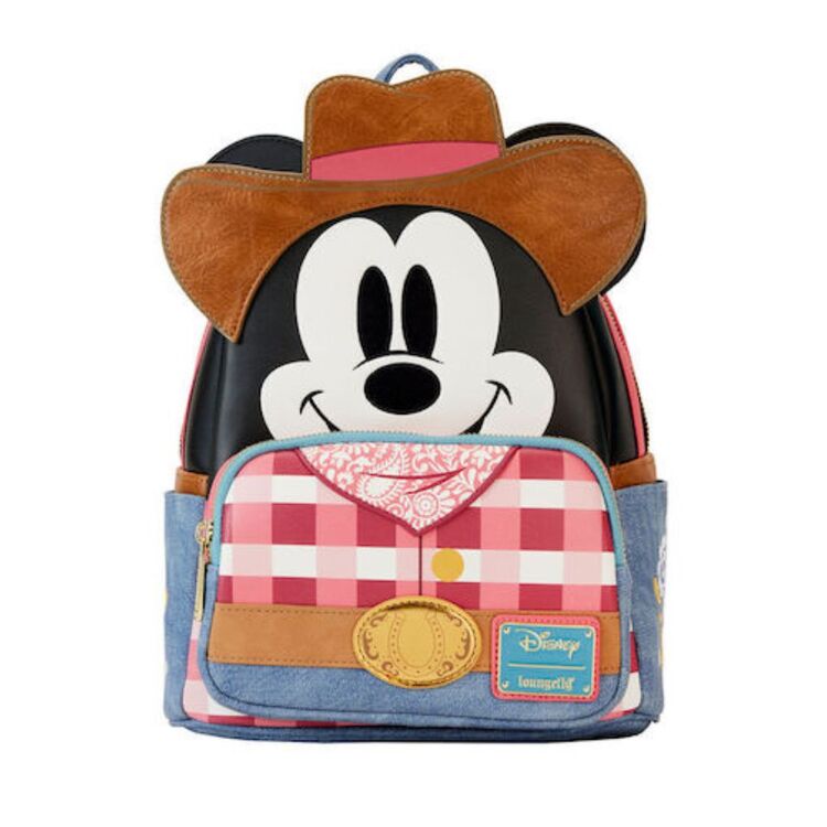Product Loungefly  Disney Mickey Mouse "Western" - Mini Backpack image