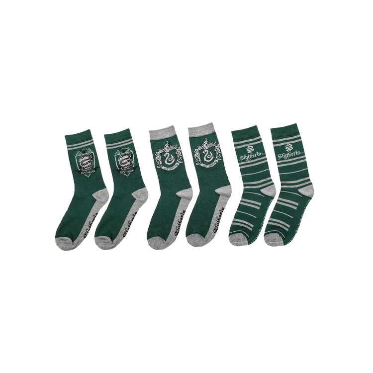 Product Harry Potter Slytherin Socks Set of 3 image