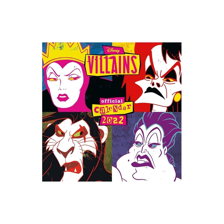 Product Disney Calendar 2022  Villains Square image