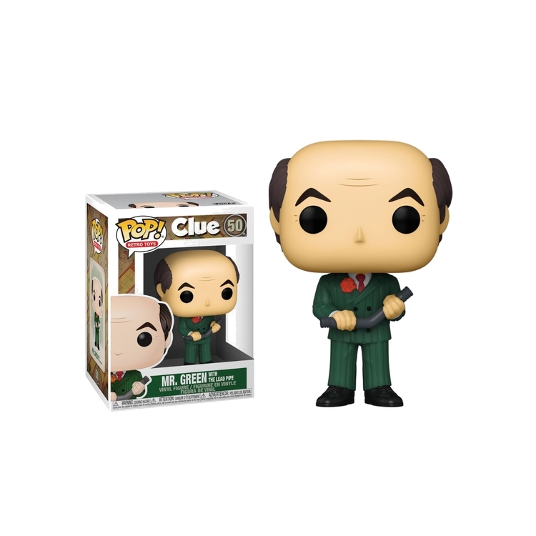 Product Funko Pop! Clue Mr.Green w/Lead Pipe image