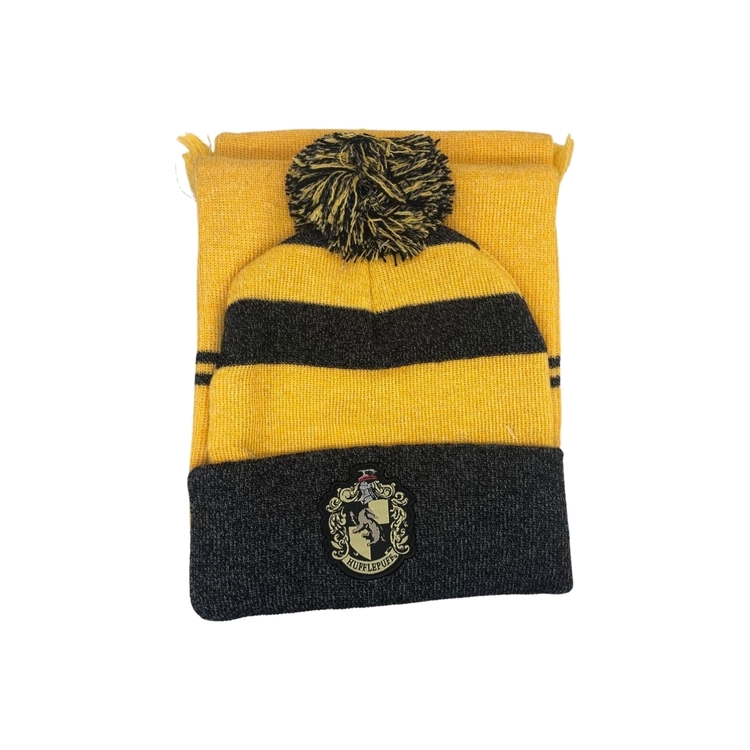 Product Harry Potter Hufflepuff Hat and Scarf Set image