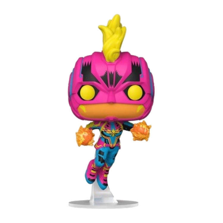 Product Funko Pop! Marvel Black Light Captain Marvel(Special Edition) image