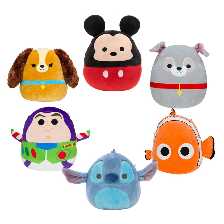 Product Disney Squishmallows W1A Random) (Buzz,Lady,Tramp,Nemo,Mickey,Stitch) image