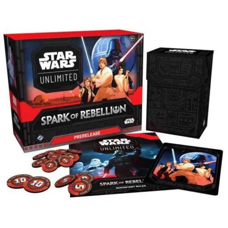Product Star Wars TCG Spark of Rebellion Prerelease Box image