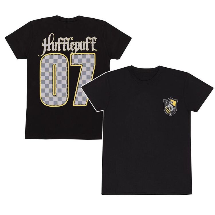 Product Harry Potter Quidditch Hufflepuff Black T-shirt image