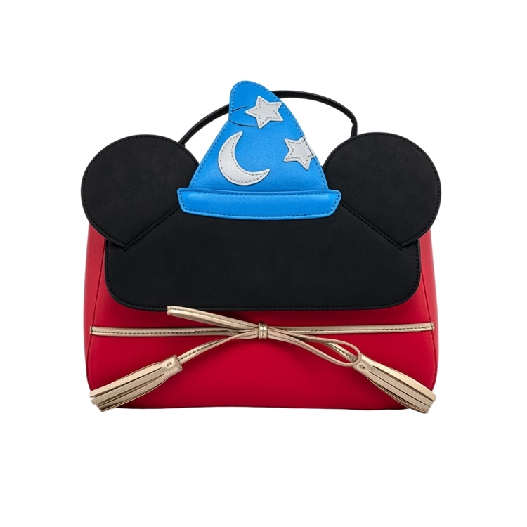 Product Loungefly Disney Fantasia Sorcerer Mickey Cosplay Crossbody Bag image