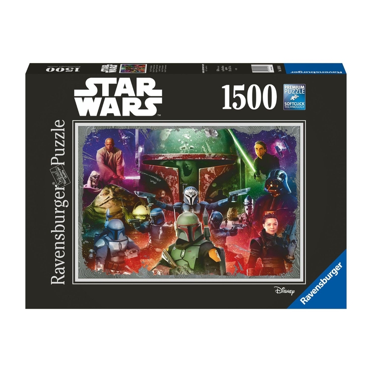 Product Star Wars Jigsaw Puzzle Star Wars Boba Fett Bounty Hunter image