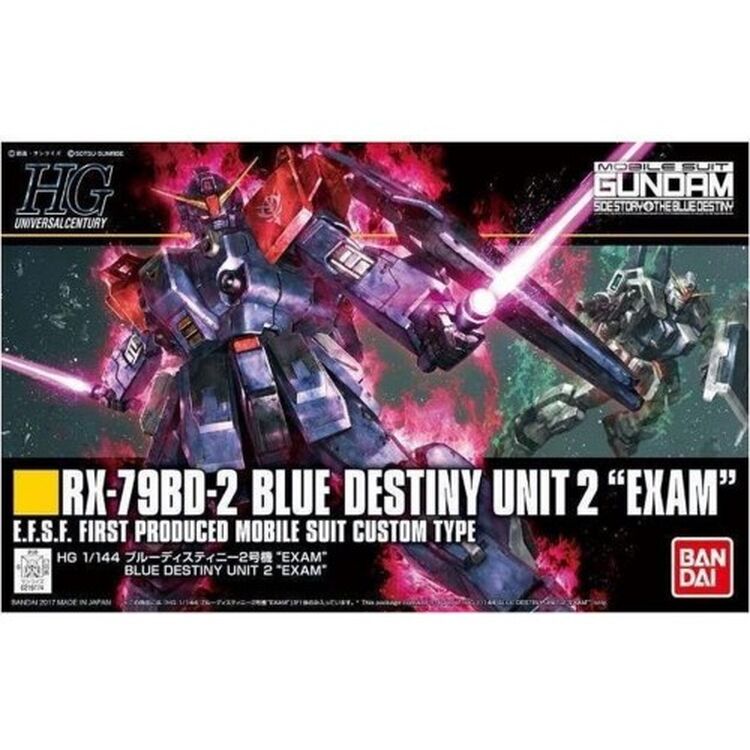 Product Gundam HG RX-79BD-2 Blue Destiny Unit 2 'EXAM' 1/144  Model Kit image