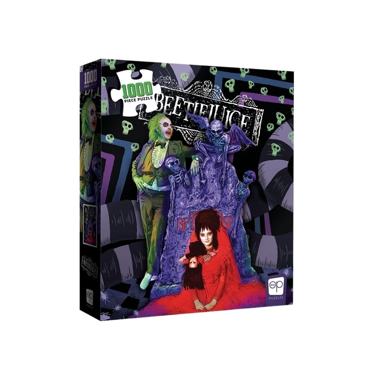 Product Beetlejuice Jigsaw Puzzle Graveyard Wedding image