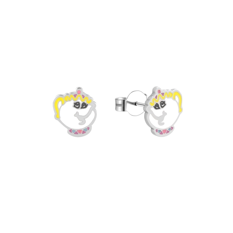 Product Disney Couture Essential Beauty & the Beast Mrs Potts Teapot Earrings image