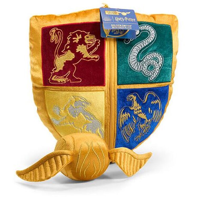 Product Harry Potter Hogwarts's Blazon and Golden Snitch Plush image