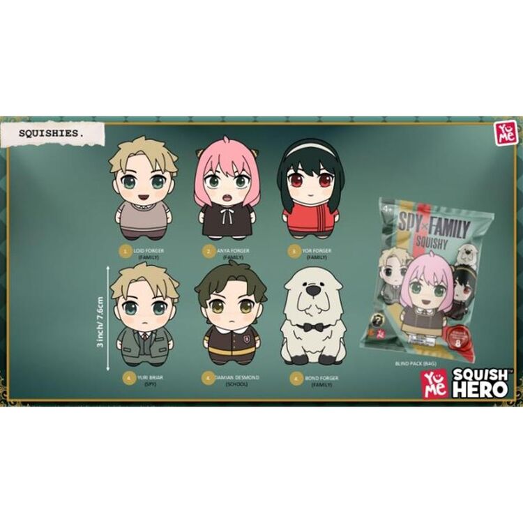 Product Spy X Family Squish Hero(1pc) image