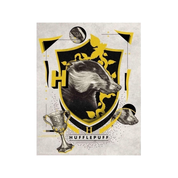 Product Harry Potter Hufflepuff Art Print image