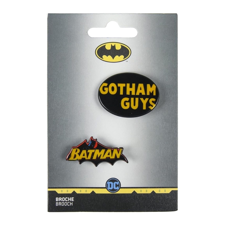 Product DC Comics Gotham and Batman Brooch image