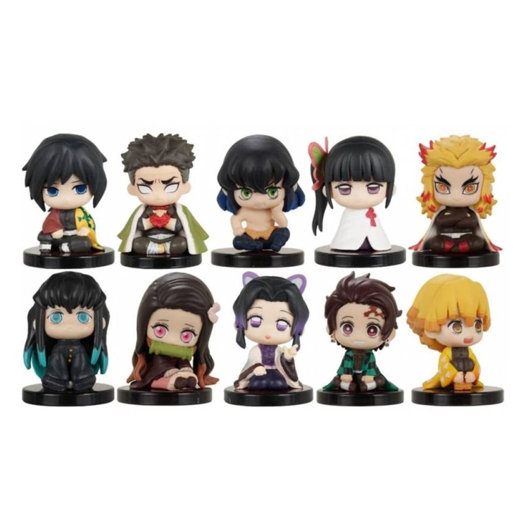 Product Φιγούρες Demon Slayer Kimetsu no Yaiba Blind Foil Pac Mini Seated Figures (Τυχαία Επιλογή) image